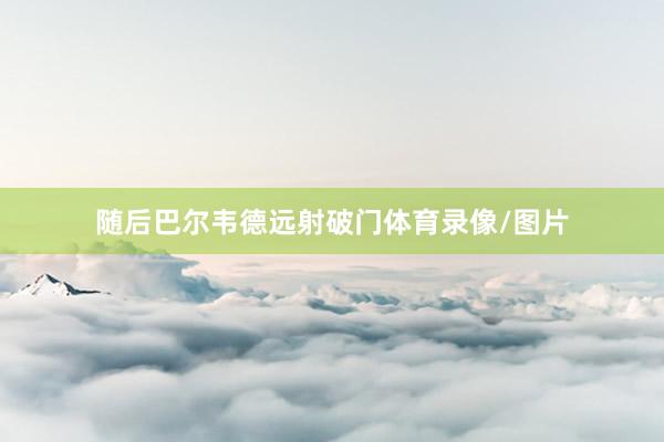 随后巴尔韦德远射破门体育录像/图片