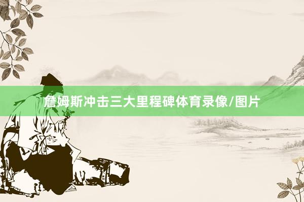 詹姆斯冲击三大里程碑体育录像/图片