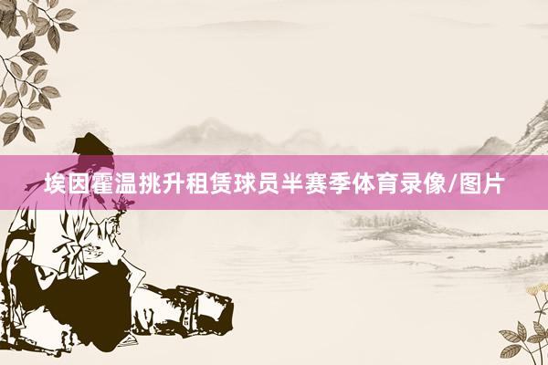 埃因霍温挑升租赁球员半赛季体育录像/图片