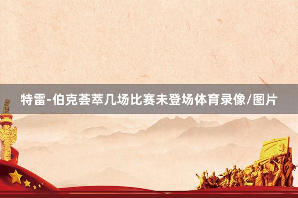 特雷-伯克荟萃几场比赛未登场体育录像/图片