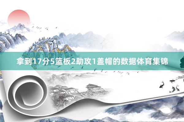 拿到17分5篮板2助攻1盖帽的数据体育集锦