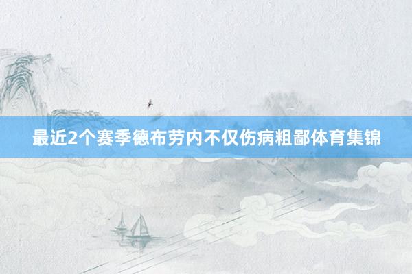 最近2个赛季德布劳内不仅伤病粗鄙体育集锦