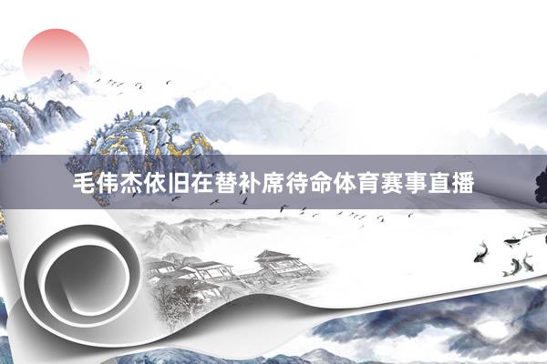 毛伟杰依旧在替补席待命体育赛事直播