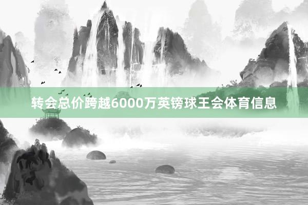 转会总价跨越6000万英镑球王会体育信息