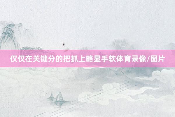 仅仅在关键分的把抓上略显手软体育录像/图片