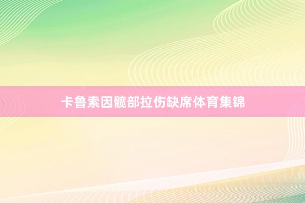 卡鲁索因髋部拉伤缺席体育集锦