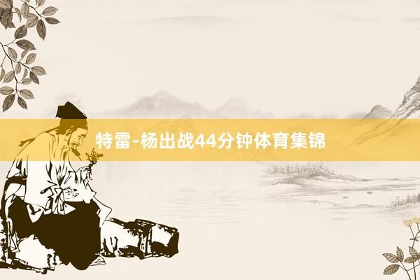 特雷-杨出战44分钟体育集锦