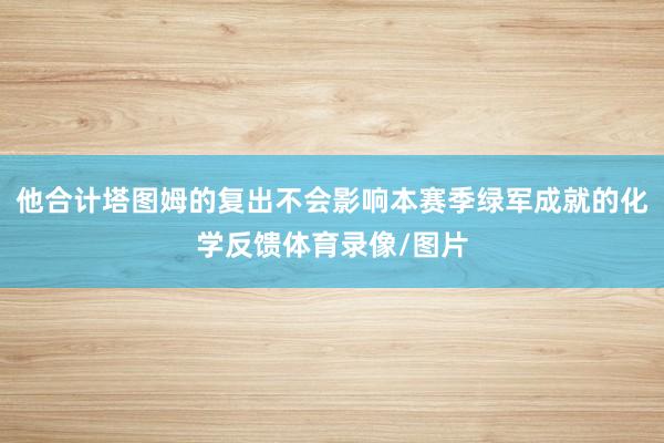 他合计塔图姆的复出不会影响本赛季绿军成就的化学反馈体育录像/图片